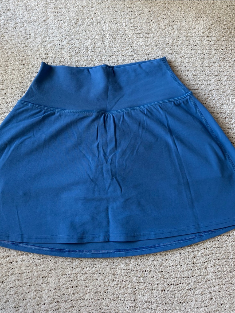 Lululemon High-Waist Blue Active Skirt